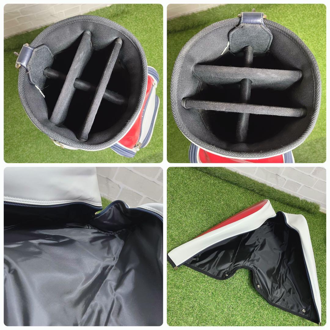 美品 入手困難 トミーヒルフィガー キャディバッグ 9.5型 男女兼用 オシャレ