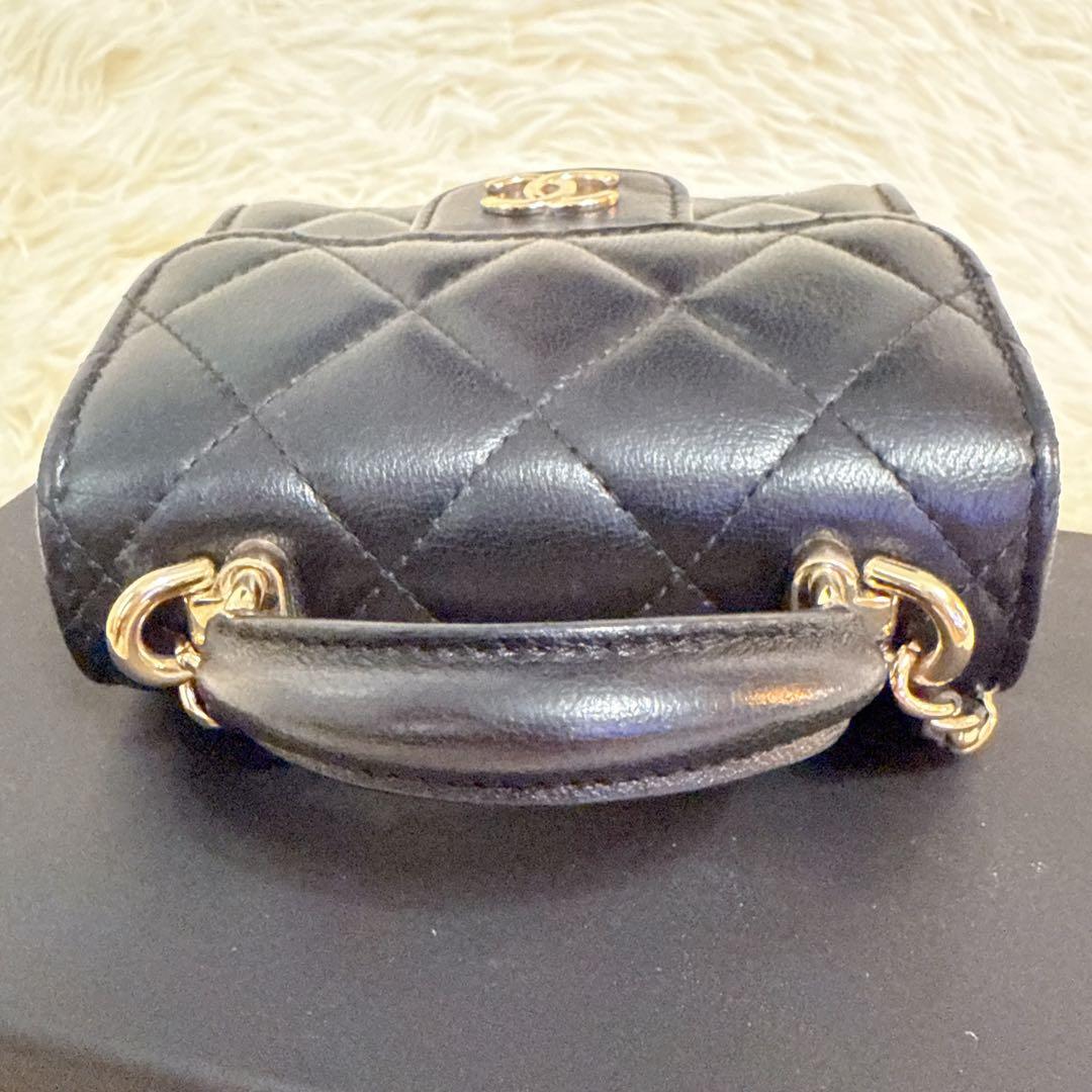 CHANEL クラッチ　ショルダー　ミニ　マトラッセ　バッグ
