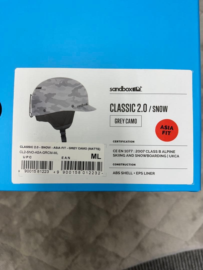 sandboxCLASSIC 2.0 スノーヘルメット GREY CAMO ML