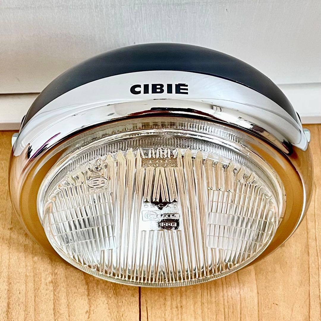 当時物 CIBIE シビエ 凹み ヘッドライト CB400F ホーク マーシャル