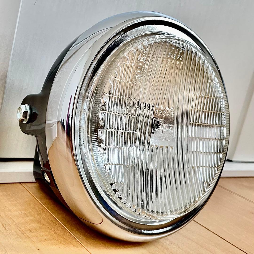 当時物 CIBIE シビエ 凹み ヘッドライト CB400F ホーク マーシャル