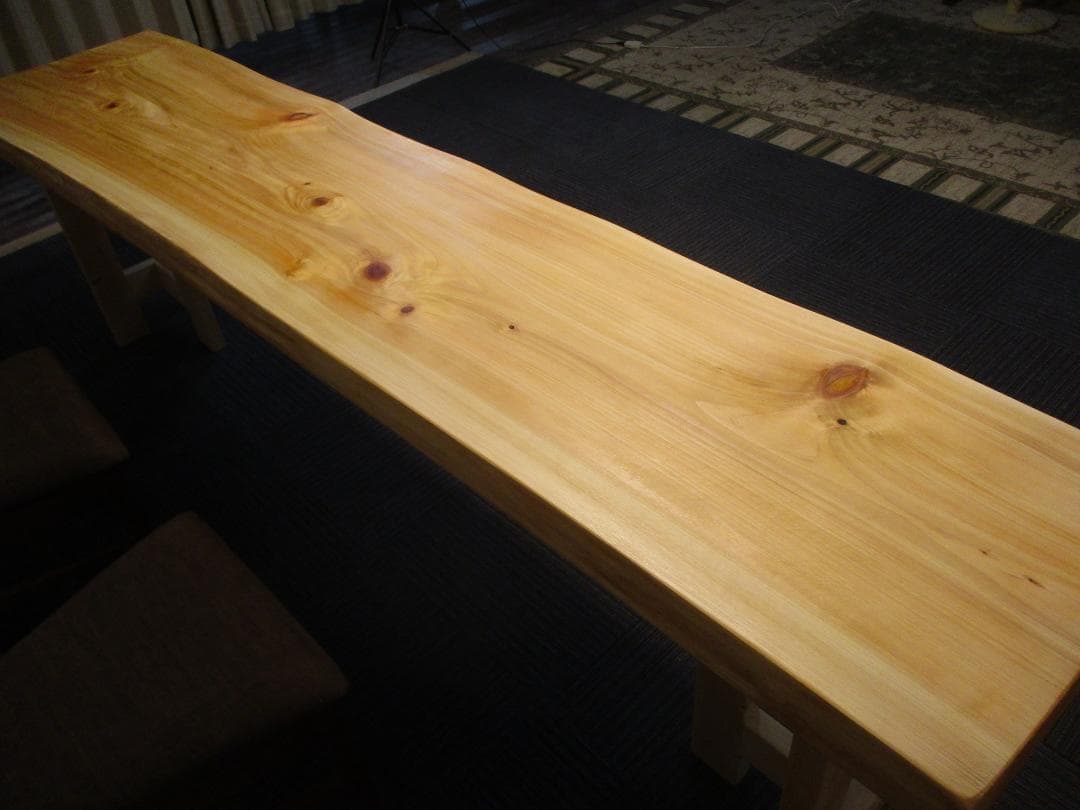 G-0032■　檜　ヒノキ　テーブル　ローテーブル　ダイニング　カウンター　天板