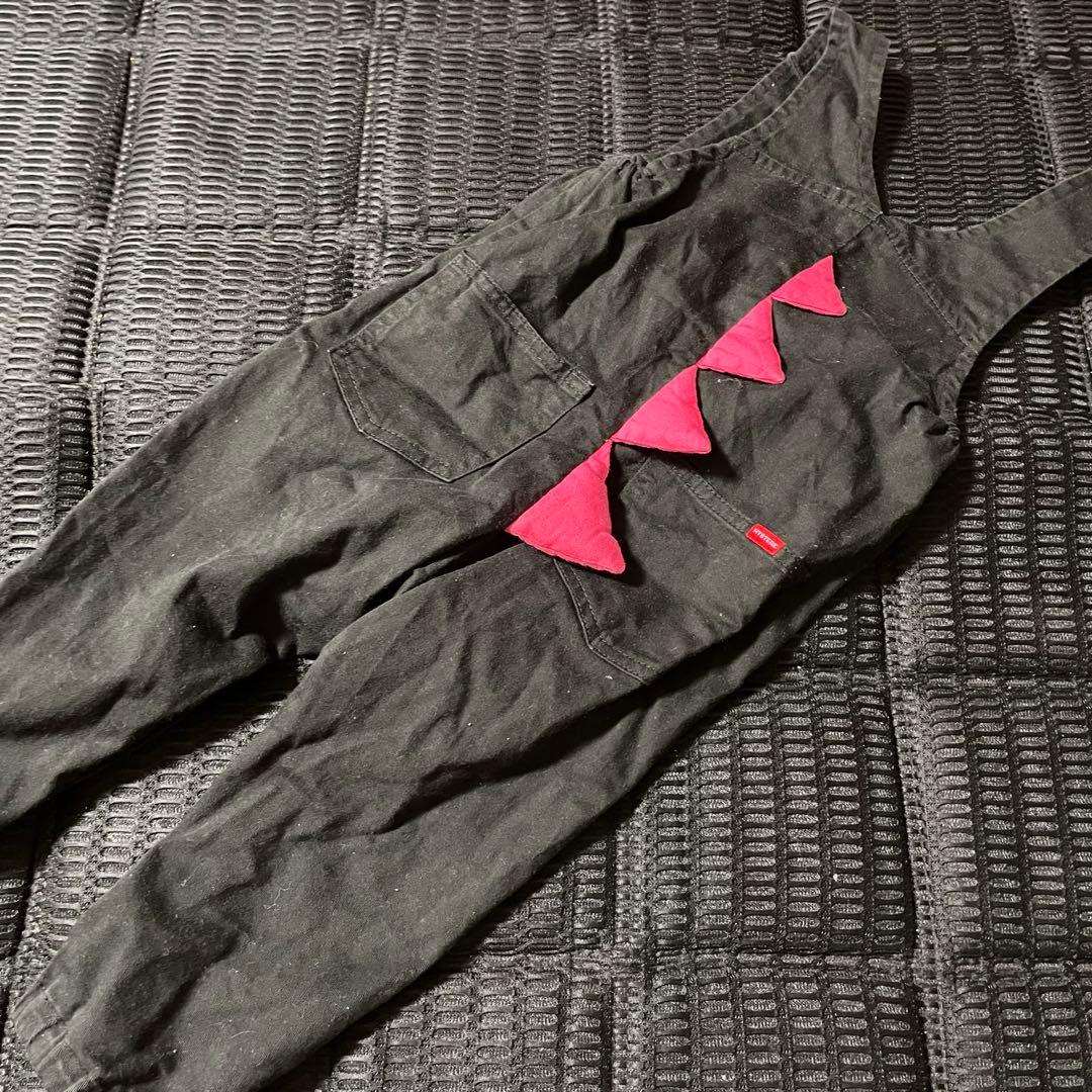 M*M様 ヒスミニ　ミニラ　サロペット 黒 80-90cm