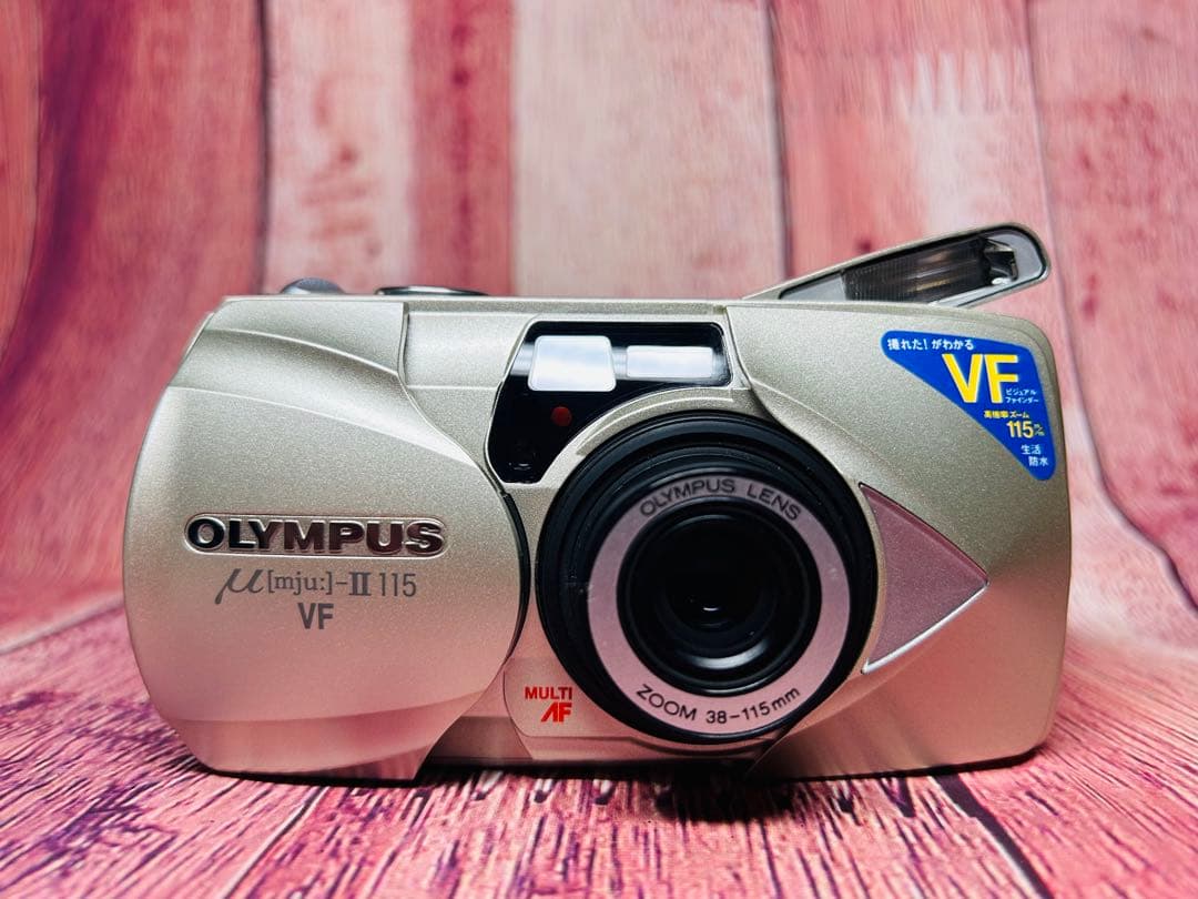 OLYMPUS オリンパス μ mju Ⅱ 115 VF コンパクトフィルム