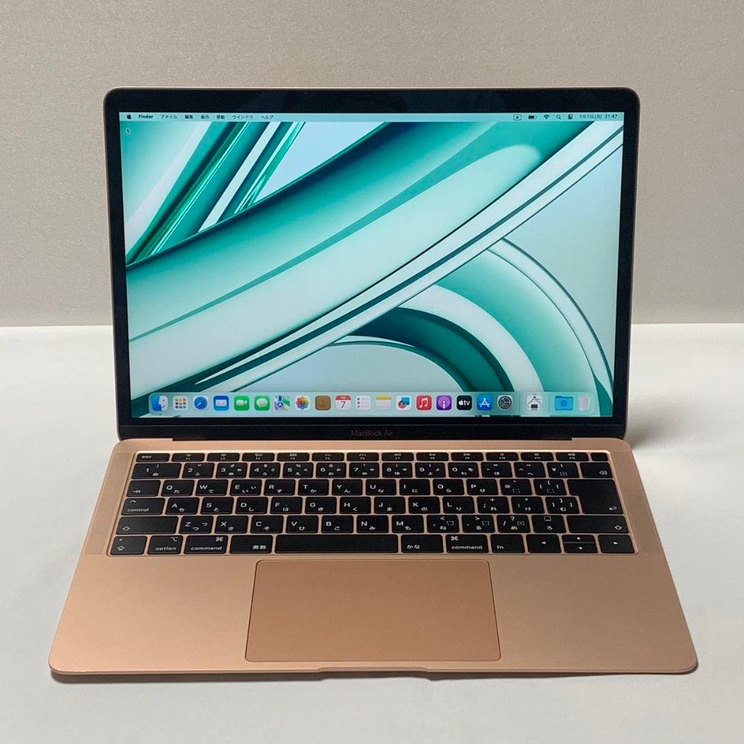 【美品】MacBookAir 2018 メモリ8GB ローズゴールドパソコンPC