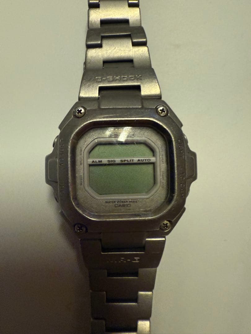 カシオMRG-110T初代フルメタルGショック角形チタン