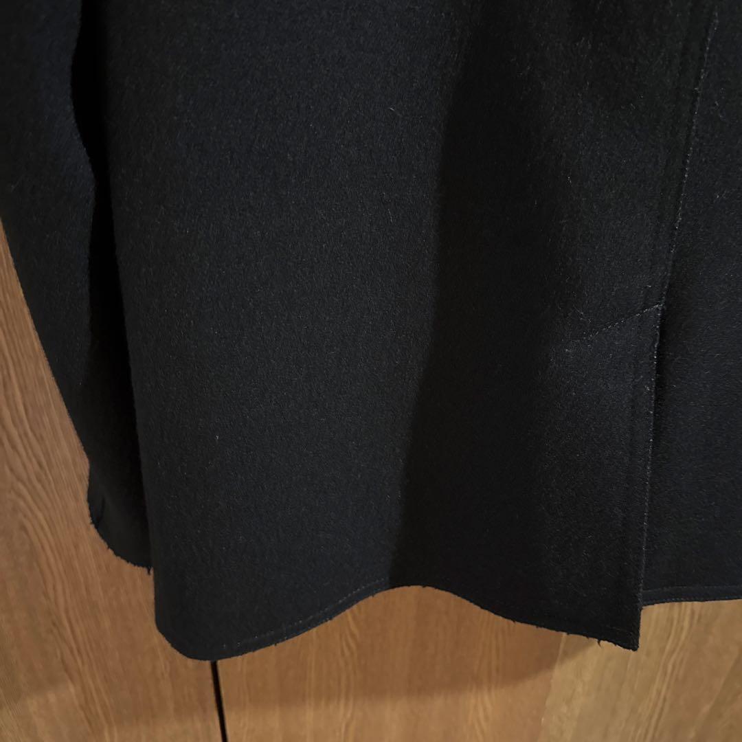 BURBERRY BLACK LABEL ダッフルコート Mウール ブラック