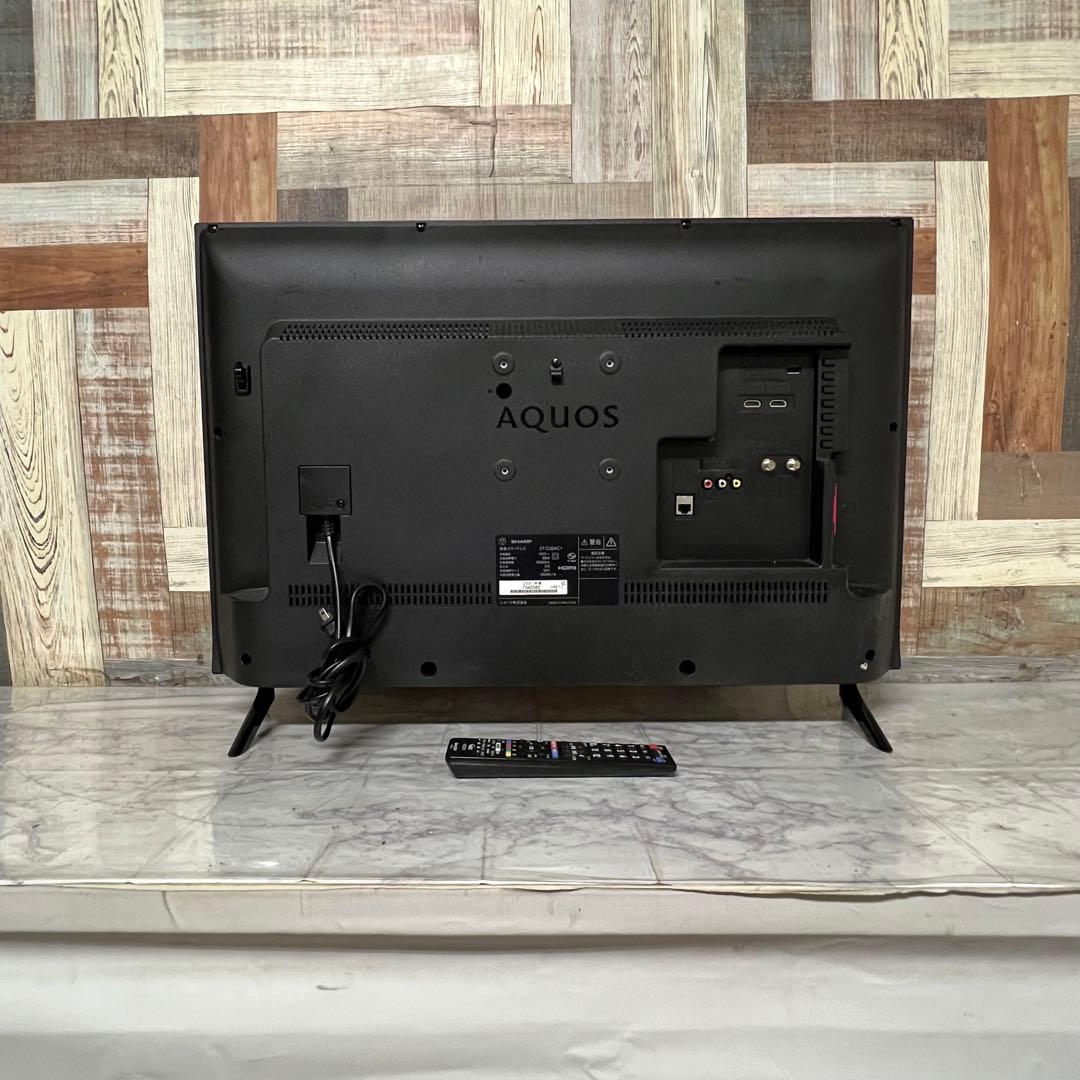 即日受渡❣️全国送料込3年前購入シャープ32型液晶テレビ外付けHDD録画対応