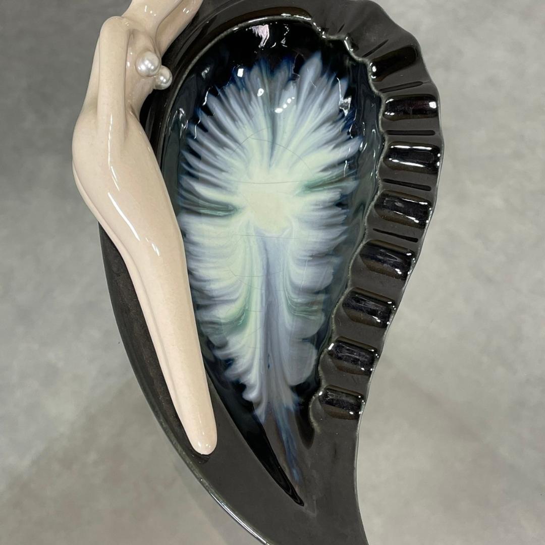 ヴィンテージ セクシー 灰皿 アッシュトレイ オブジェ 陶器