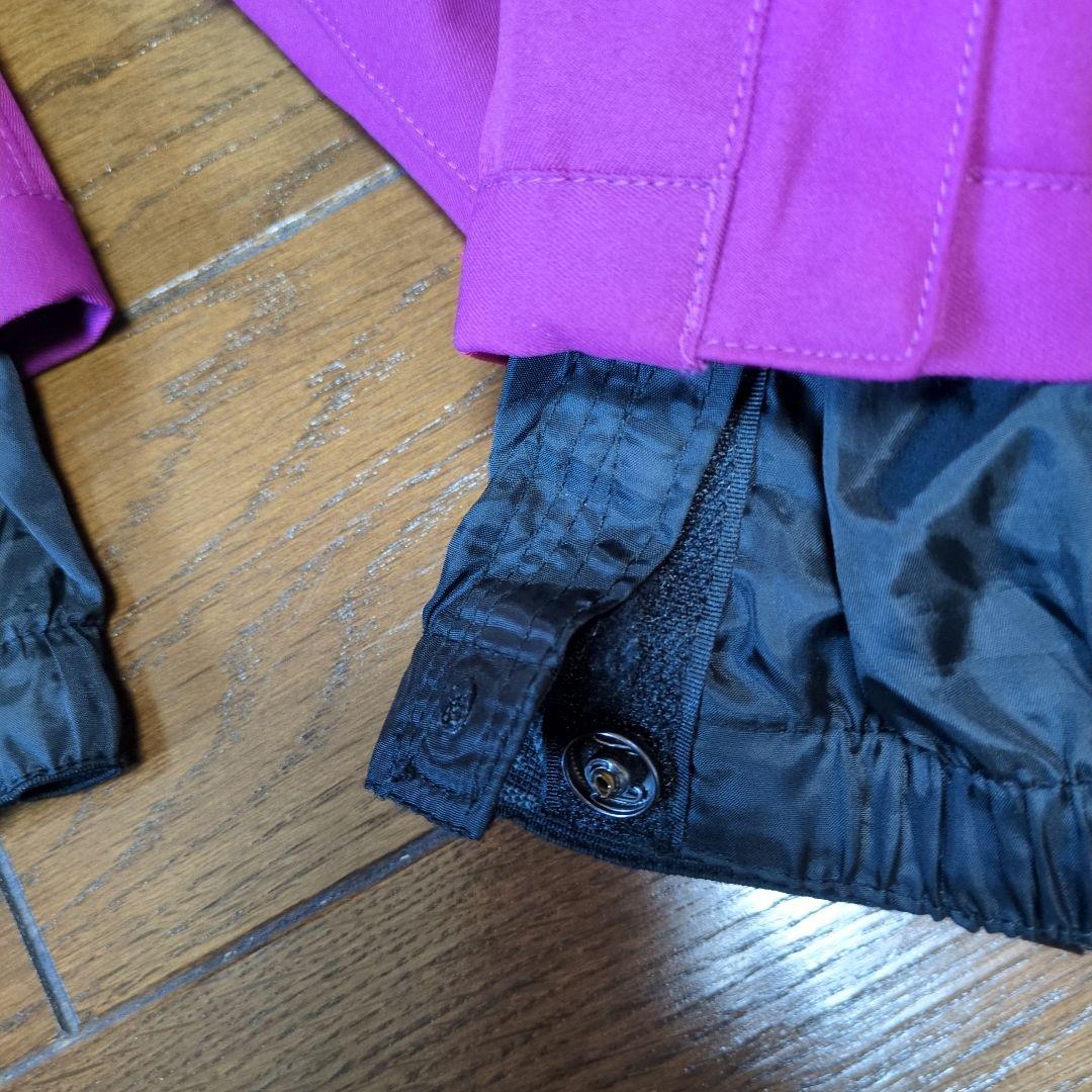 ROXY　スノボウェア　上下セット　Ｍ　ロゴ　総柄　幾何学模様　ピンク　パープル