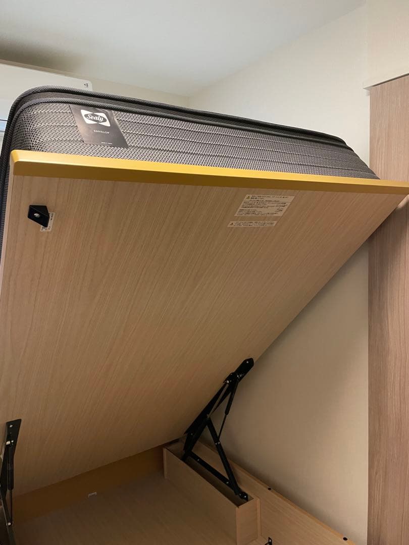 夏セール！美品セミダブル高級ベッドセット★ Sealy シーリー&フランスベッド