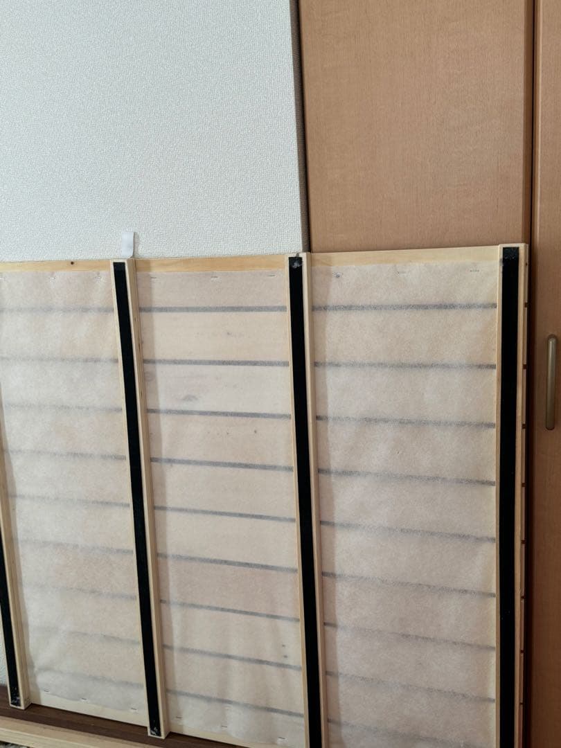 無印良品 ベッドフレーム｜ダブル 収納ベッド｜収納引き出し付　本棚付