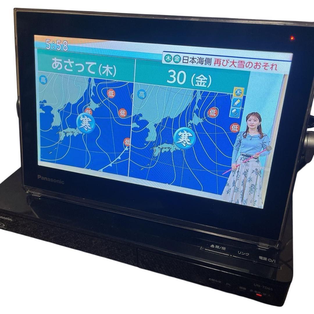 Panasonic パナソニック ポータブルテレビ ビエラ UN-10TD6