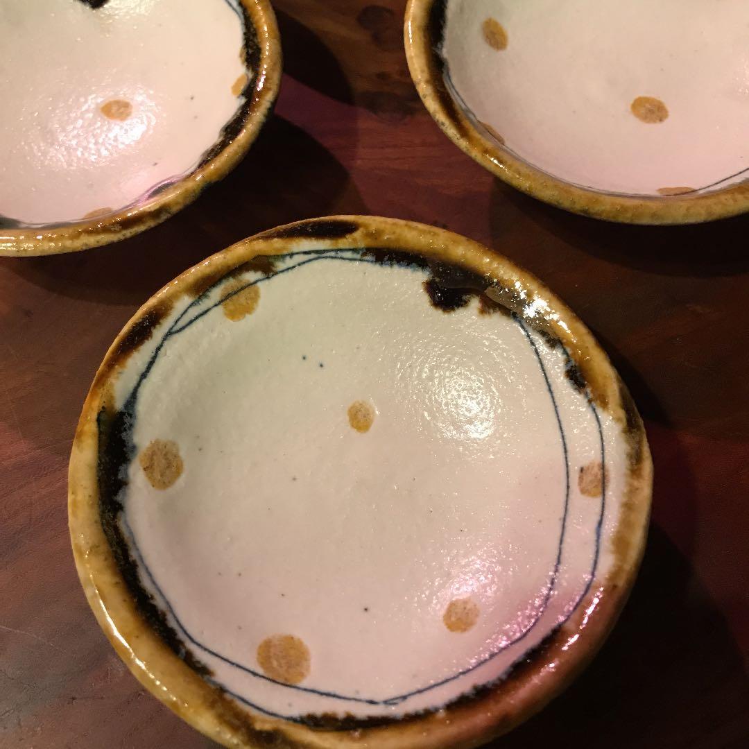 豆小皿5枚　　匠シリーズ作家物