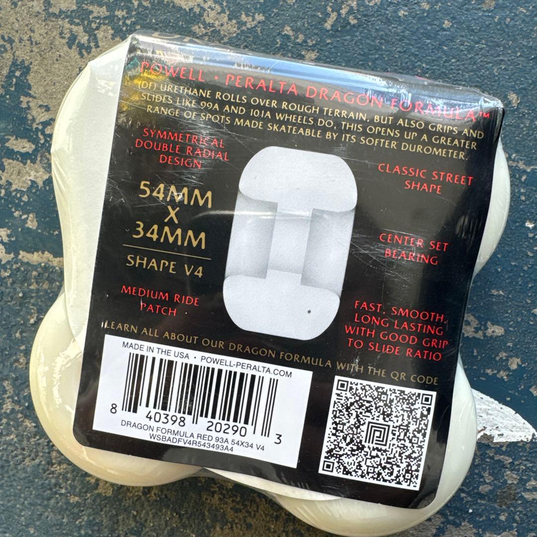 Powell Peralta ドラゴンフォーミュラV4 54mm 93A