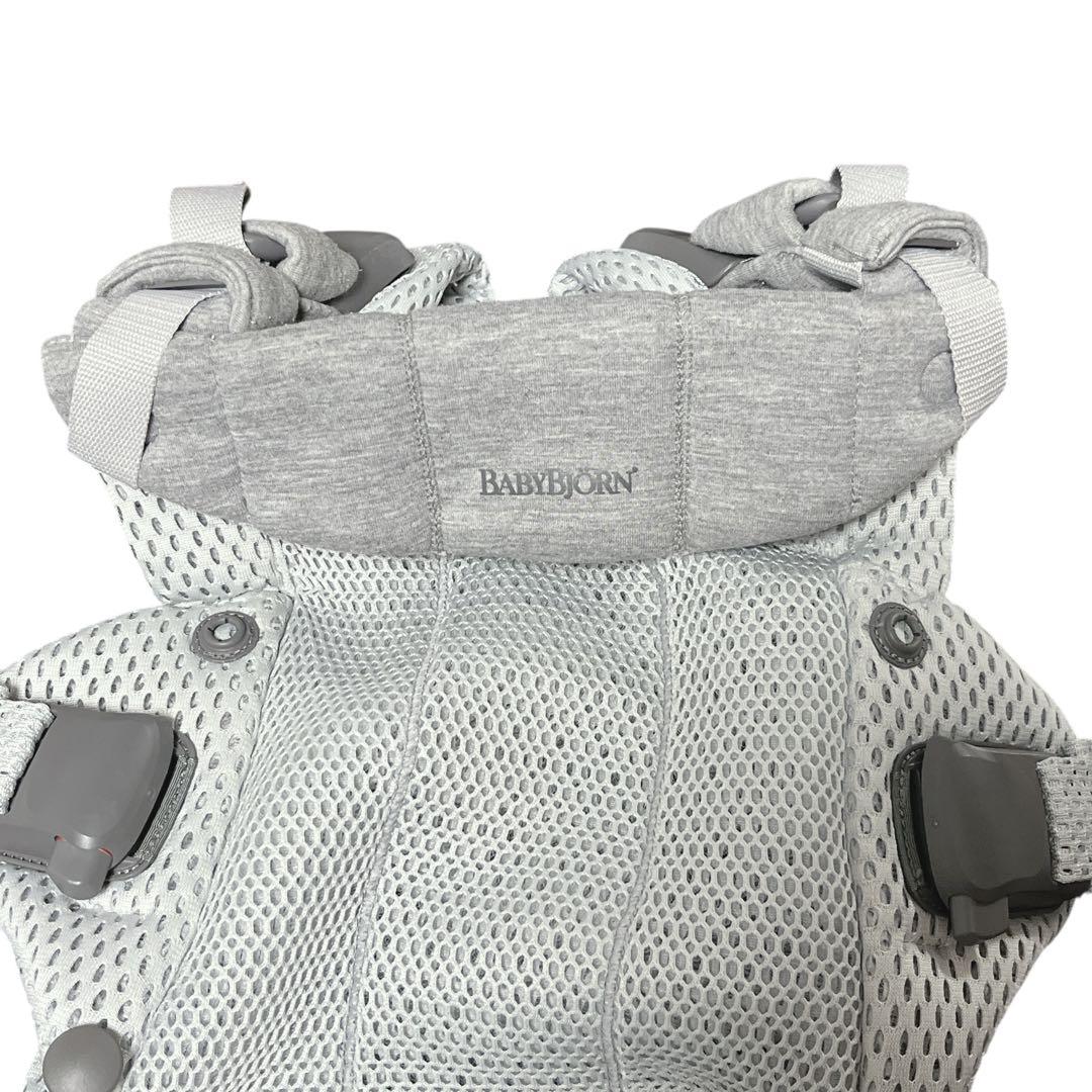 【極美品】ベビービョルン 抱っこ紐 ハーモニー エアリーメッシュ シルバー