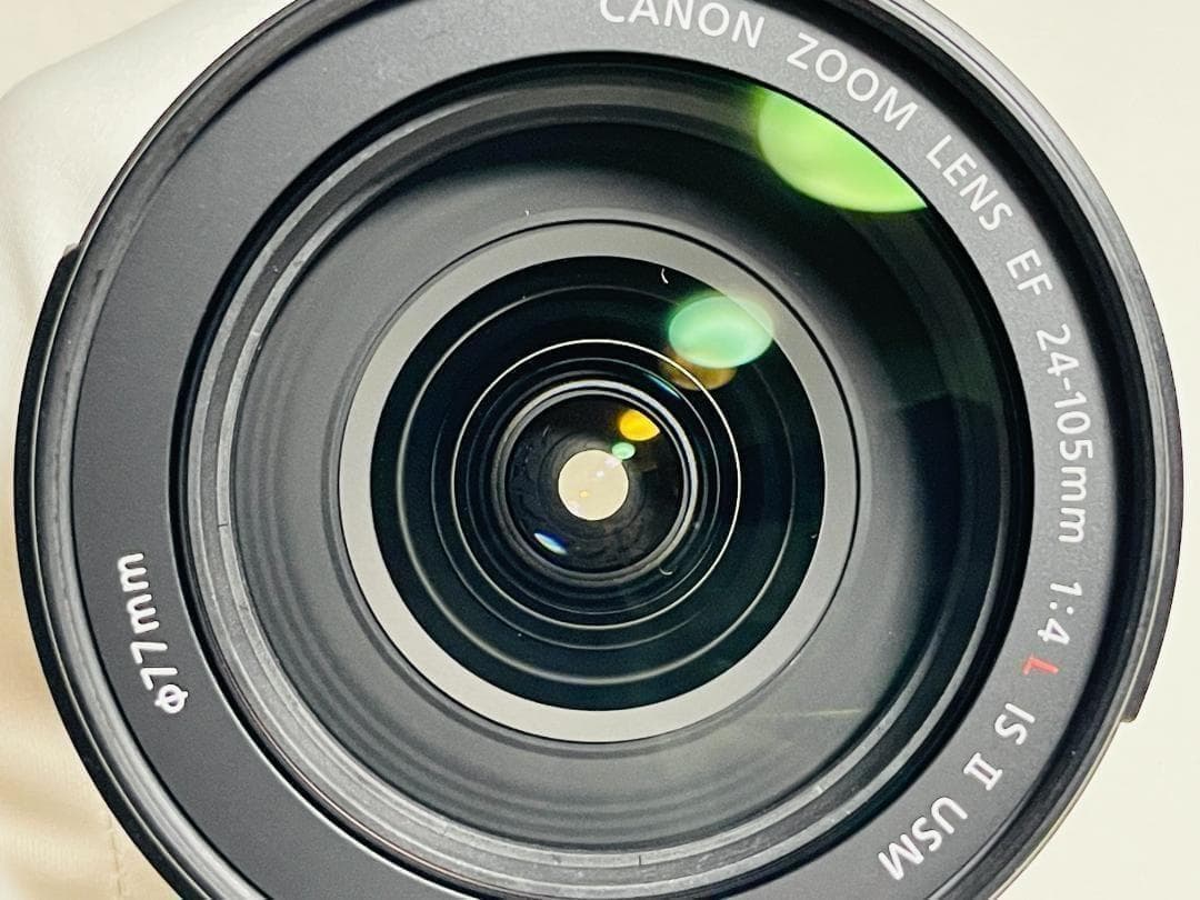 美品 Canon EF24-105mm F4L IS II レンズフィルター付き