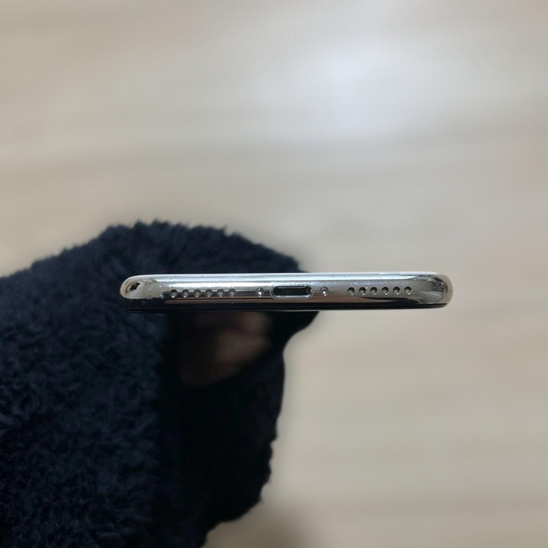 iPhone X 256GB SIMフリー 背面ひび割れあり バッテリー76%