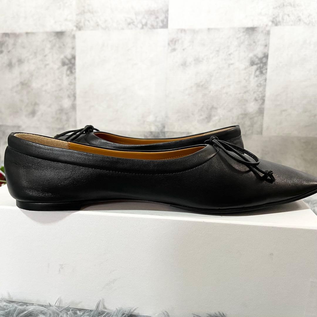 美品　PIPPICHIC AMBER BALLET バレエシューズ　黒　38