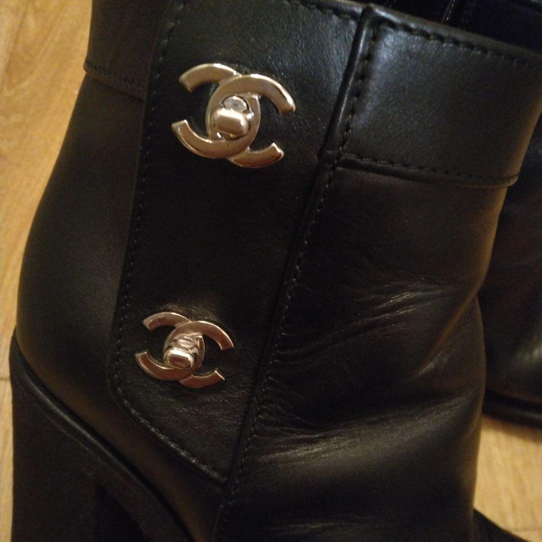Chanel ターンロックブーツ size36 1/2