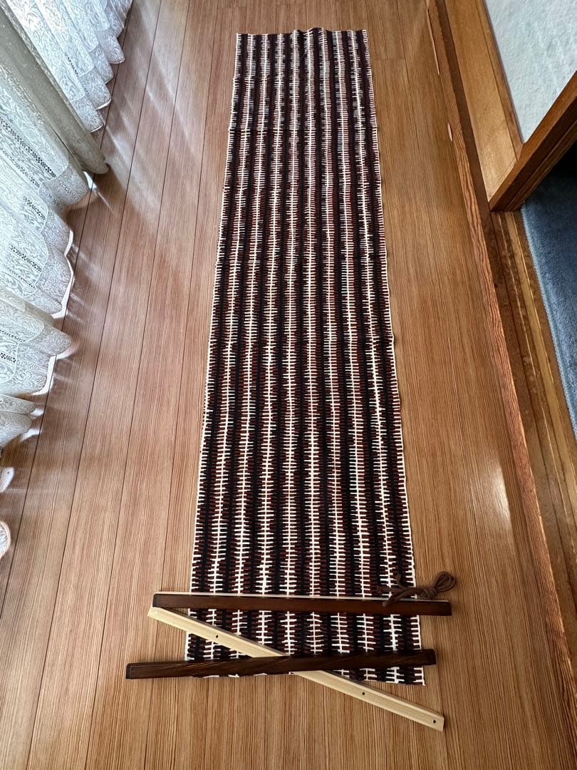 「値下げ最終」　柚木沙弥郎タベストリー　細ジッパー