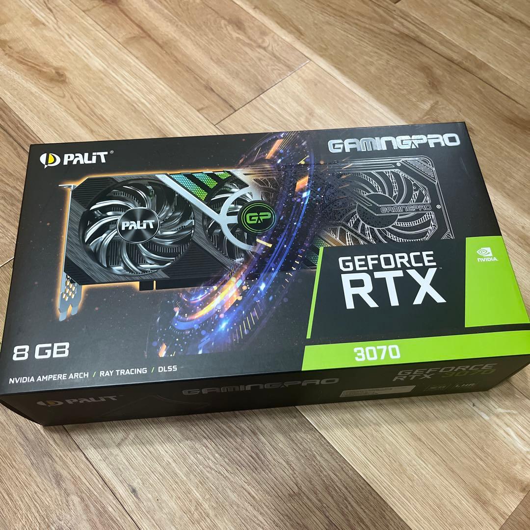 【美品】Palit GeForce RTX 3070 8GB 動作確認済み