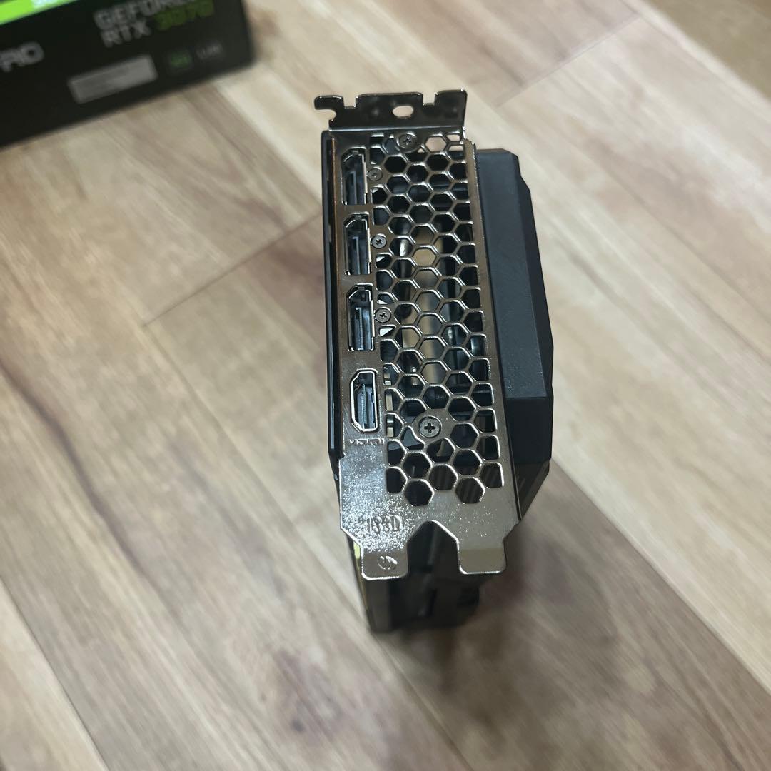 【美品】Palit GeForce RTX 3070 8GB 動作確認済み
