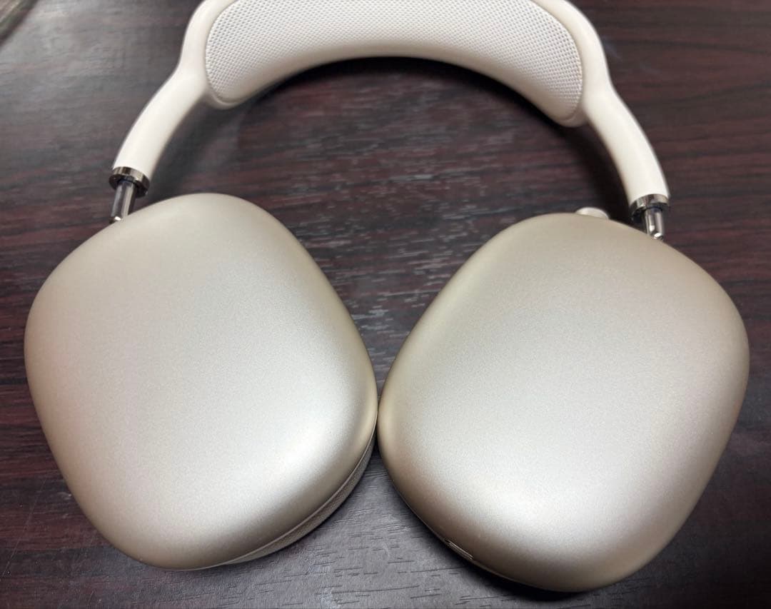 値下げ交渉可　箱付き　AirPods MAX 第二世代　スターライト