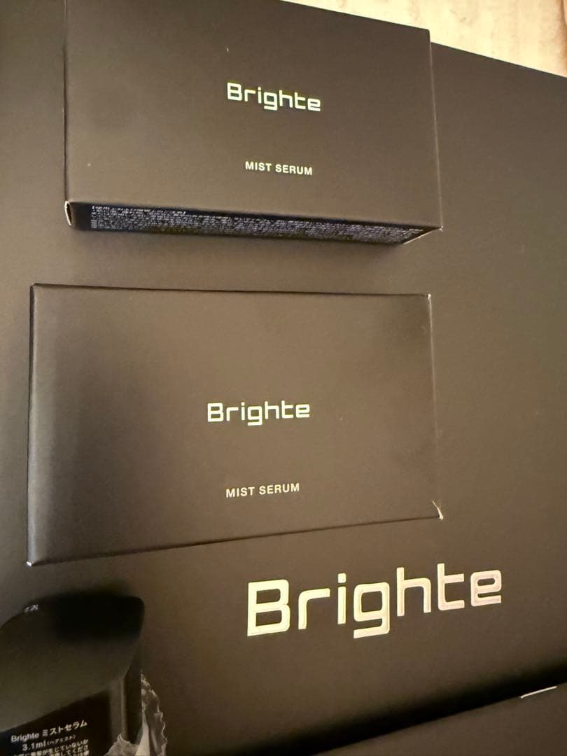 Brighte SHOWER DRYER ミストセラム6個付き