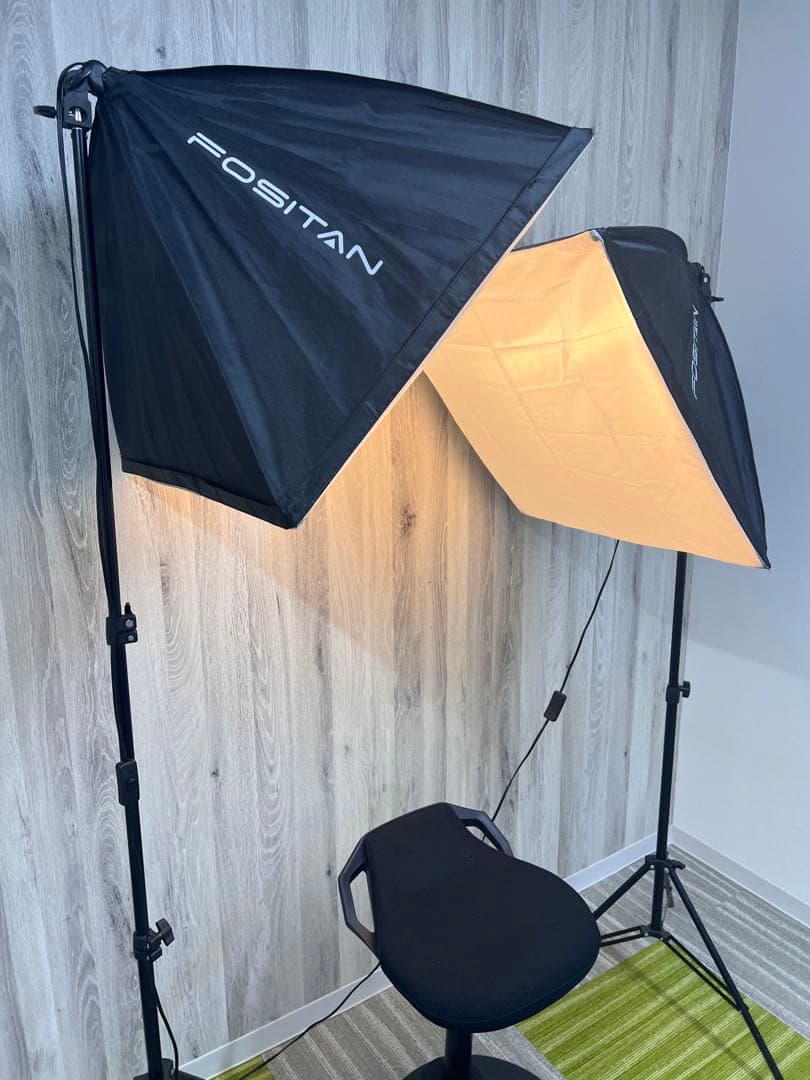 美品　FOSITAN  2本　配信　撮影　モデル　写真　照明　投稿