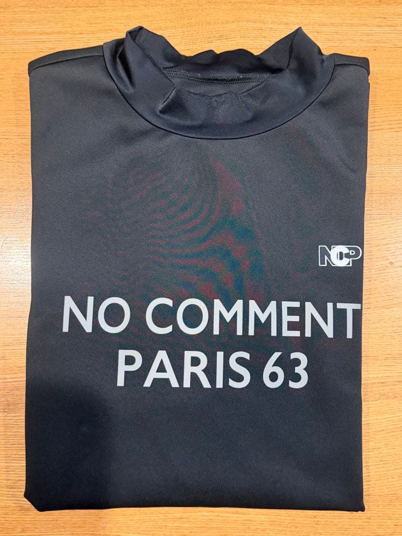 ノーコメントパリスゴルフ　長袖モックネック　XXL