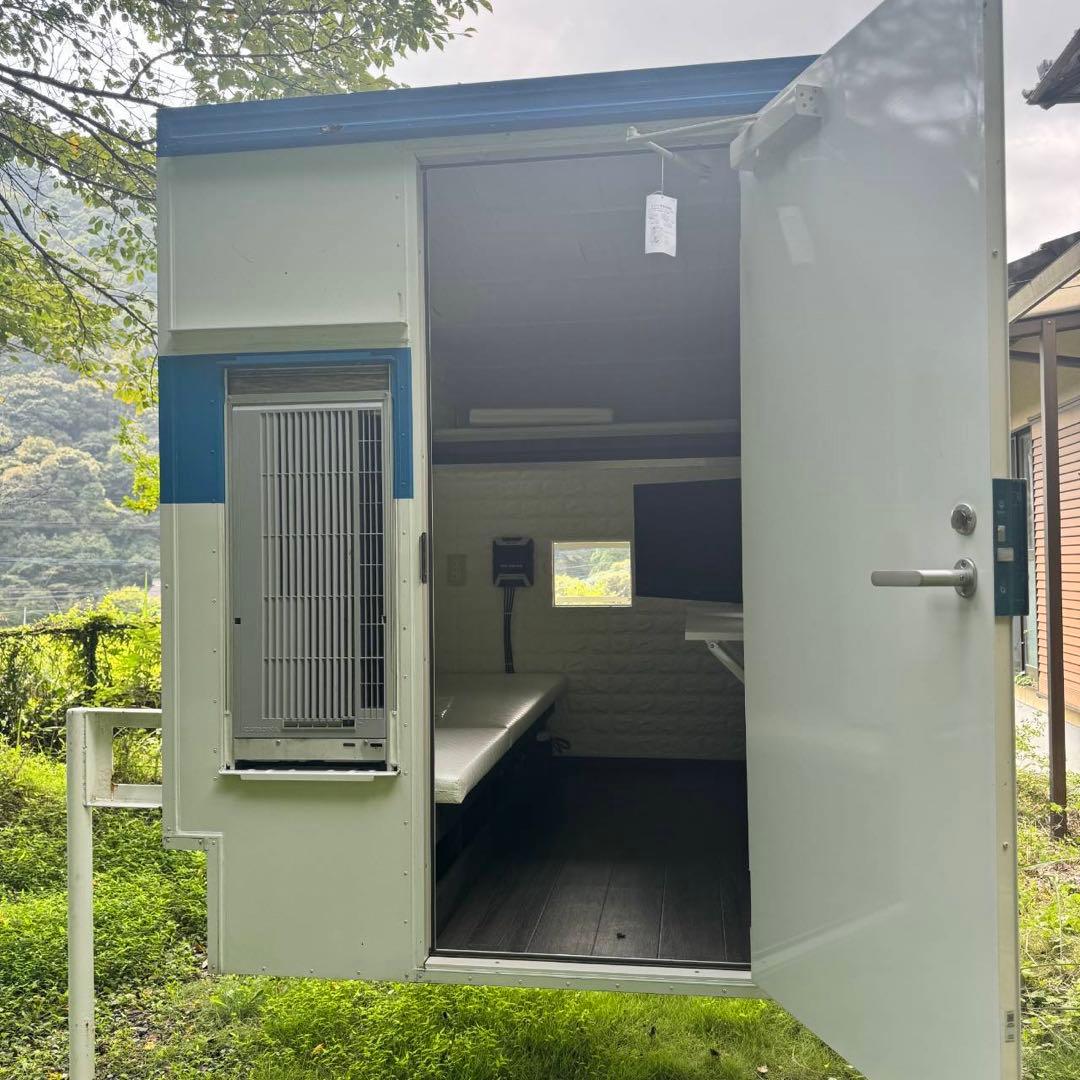 軽トラ ミニハウス ソーラーパネル キャンピングカー 避難シェルター キャンプ