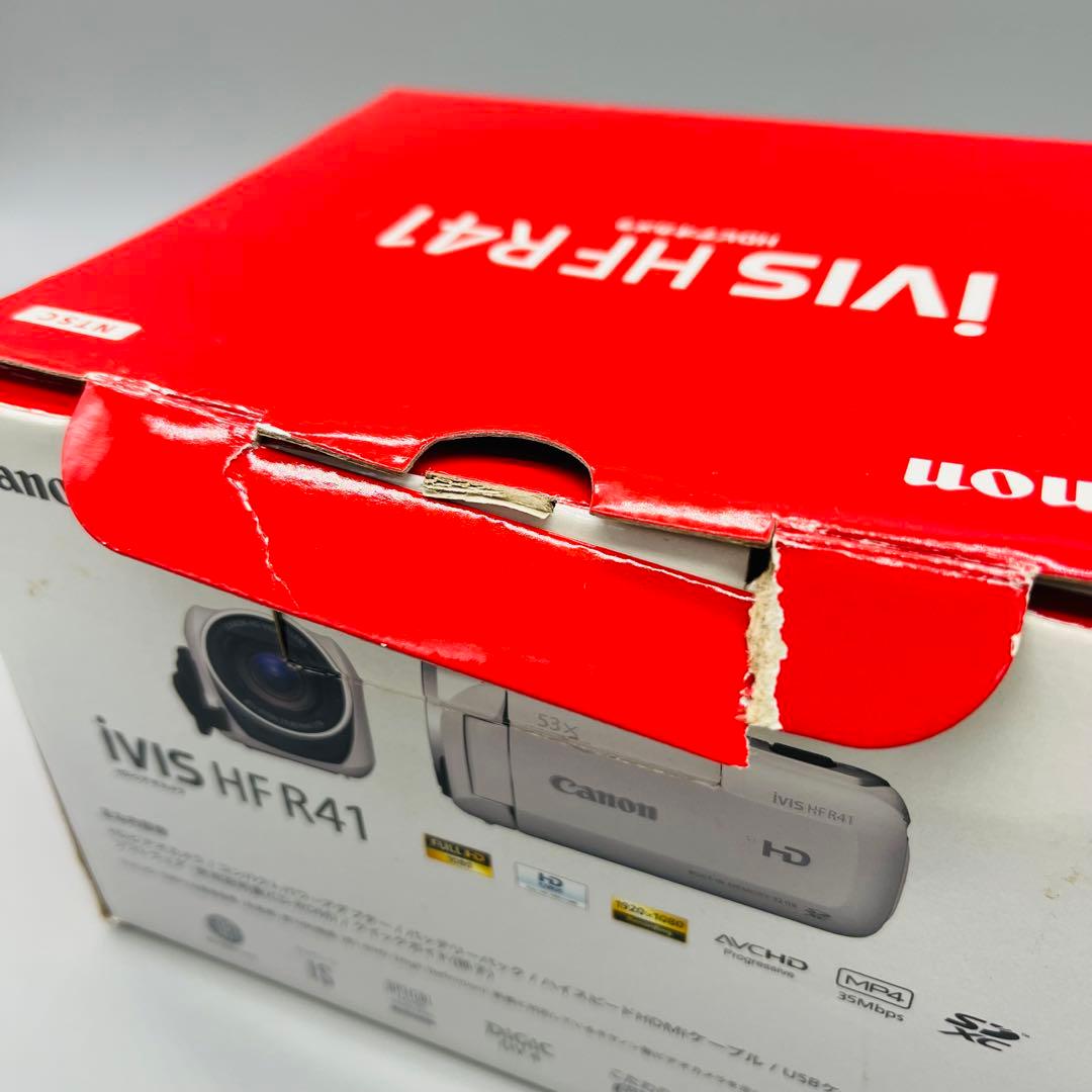 【美品】Canon iVIS HFR41 デジタルビデオカメラ