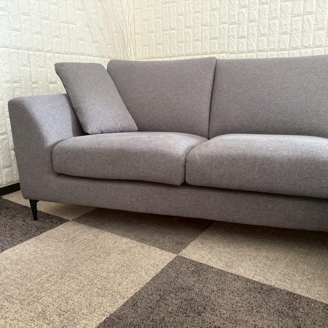 都内23区配送無料✨ニトリ　カウチソファ　2人掛け　3人掛け　グレー　美品