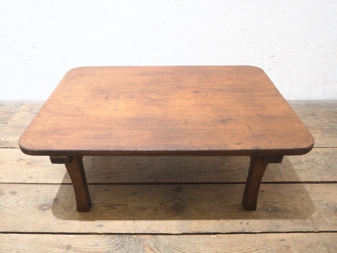 1300　昭和レトロなちゃぶ台　ローテーブル　展示台　古家具　座卓　文机　デスク