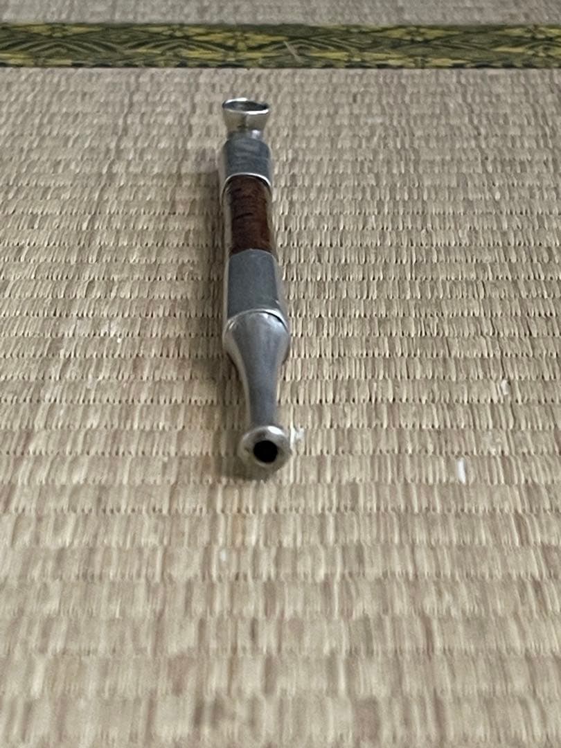 純銀　キセル　煙管　木箱有　30g