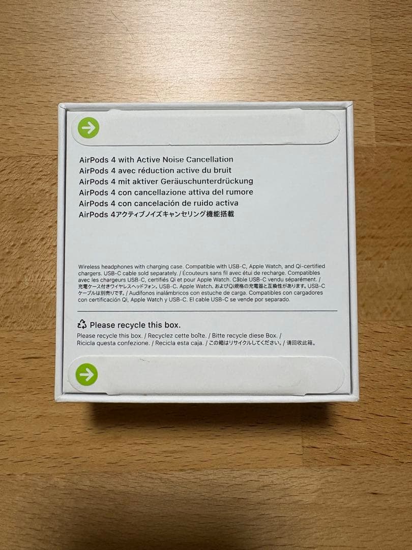 【新品未開封】AirPods 4 本体 USB-C充電対応