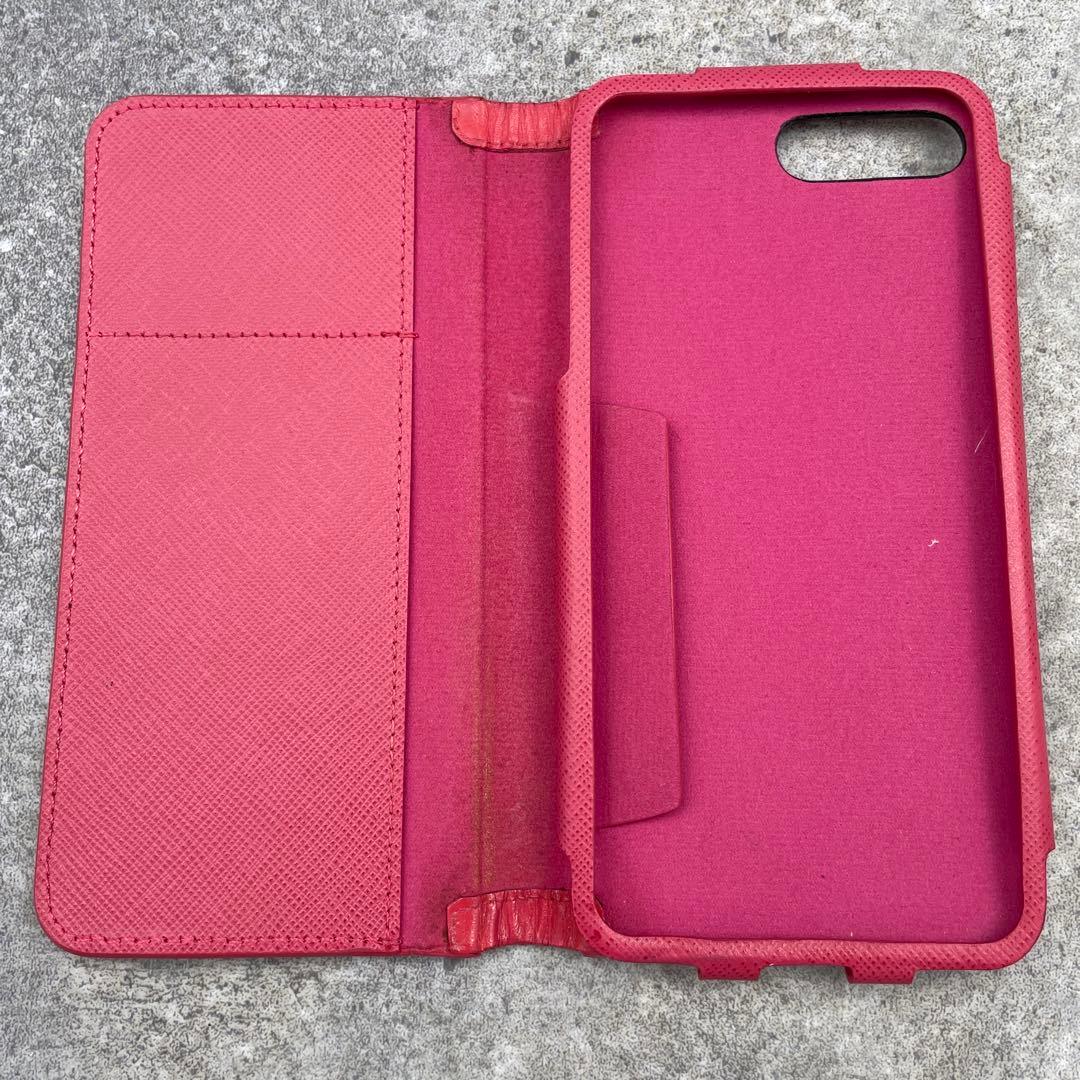 【極美品】PRADA　プラダ　サフィアーノ　iPhone 7/8+ ケース