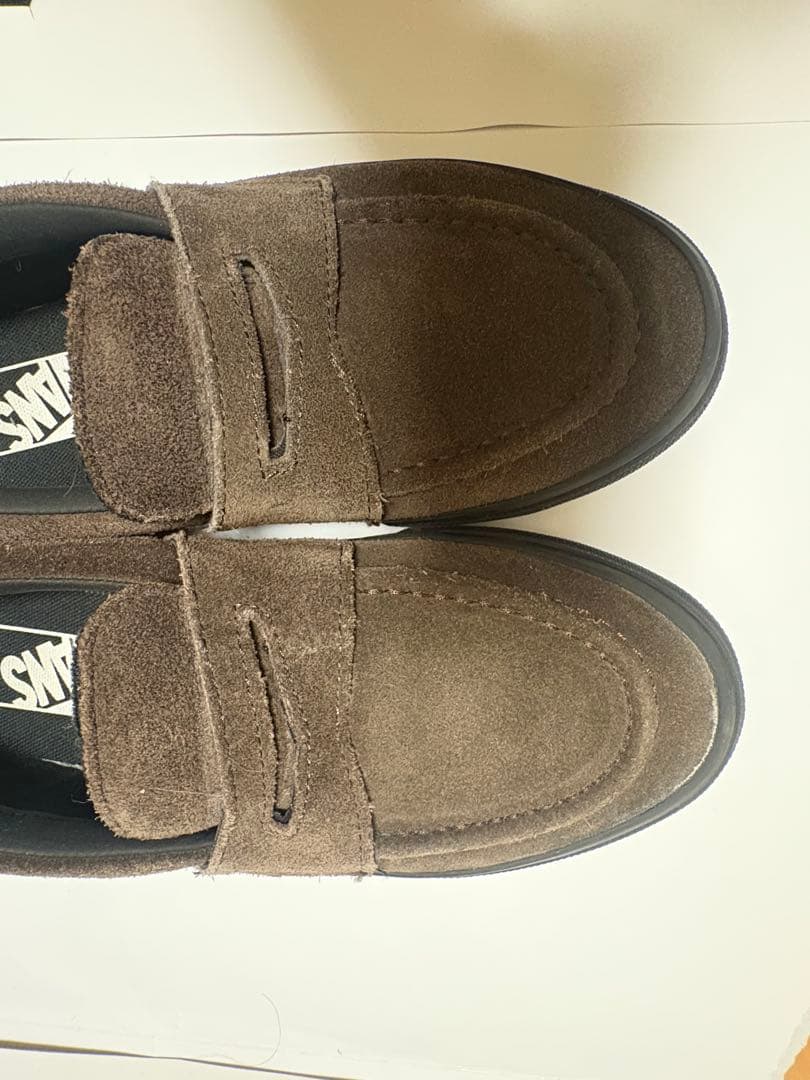 VANS ローファー ブラウン 24.0cm