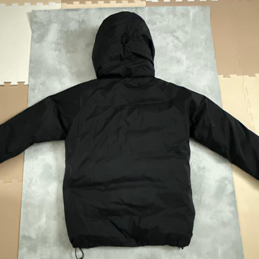 NANGAクラシックロゴ オーロラテックスダウンジャケット メンズ M ブラック