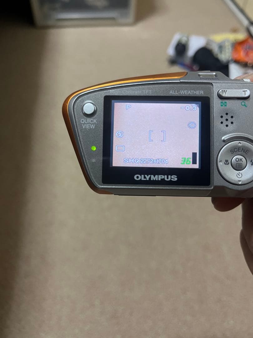 OLYMPUS μ mini DIGITAL(ピクチャーカード128MB付)