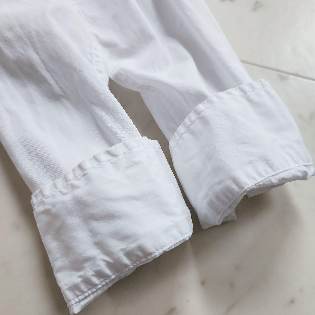 フランク&アイリーン 長袖シャツ 羽織り BARRY 綿100% ホワイト 白