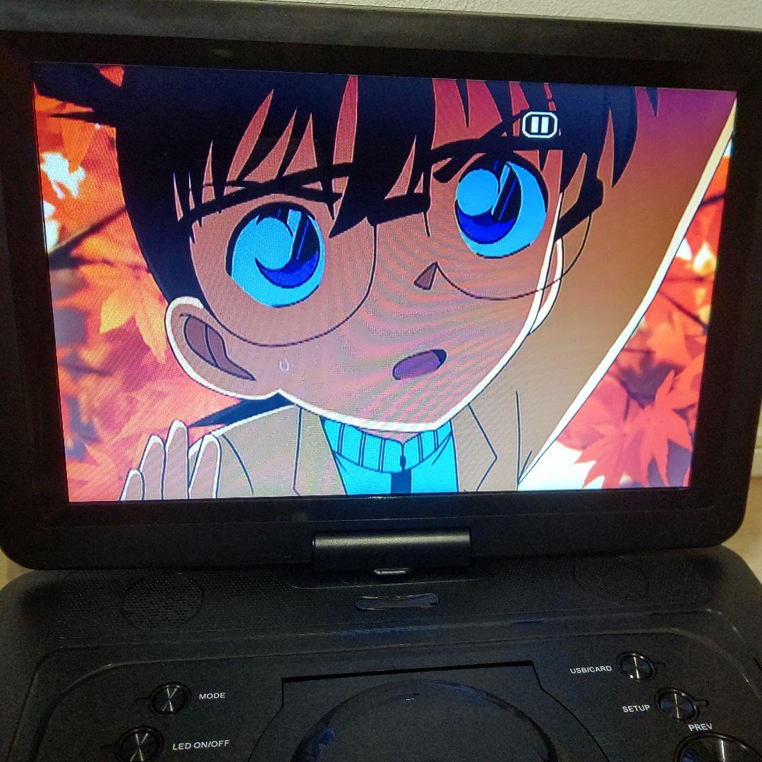 極美品　DR.J　14.1インチ　ポータブルDVDプレーヤー　DP14 充電式