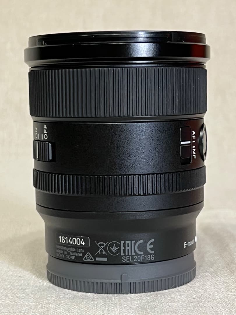 SONY FE 20mm F1.8 G 美品