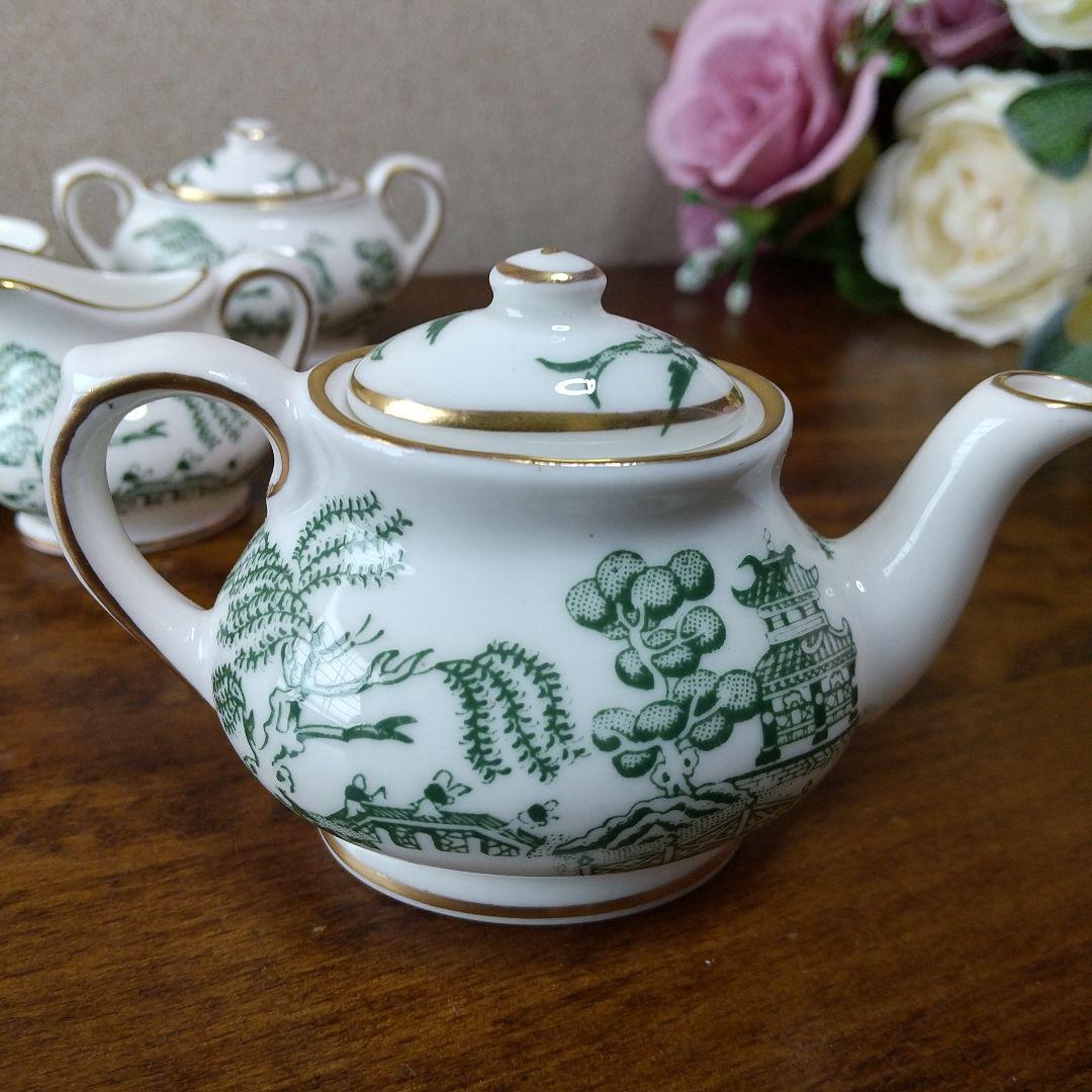 コールポート ウィロー ミニチュアティーセット