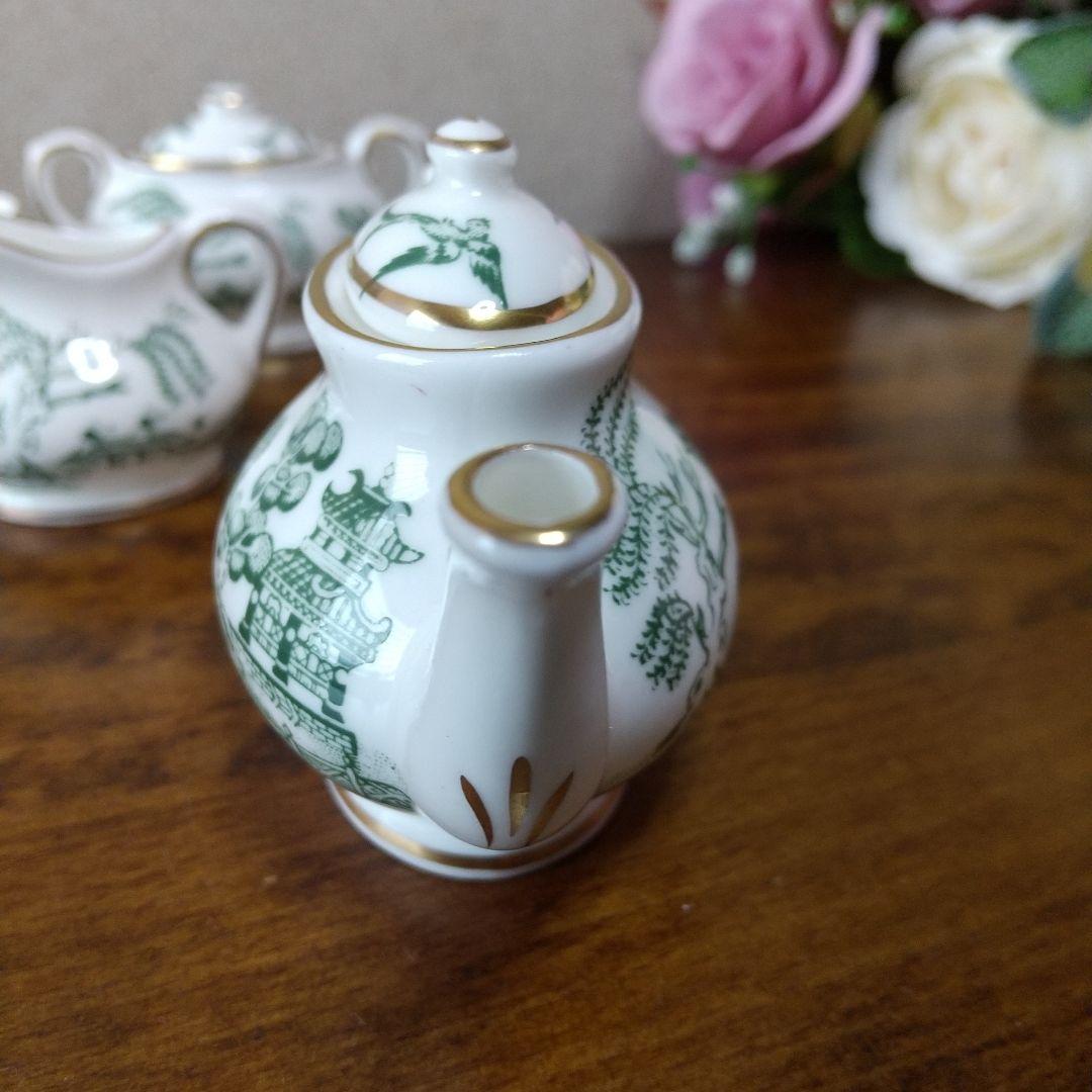 コールポート ウィロー ミニチュアティーセット