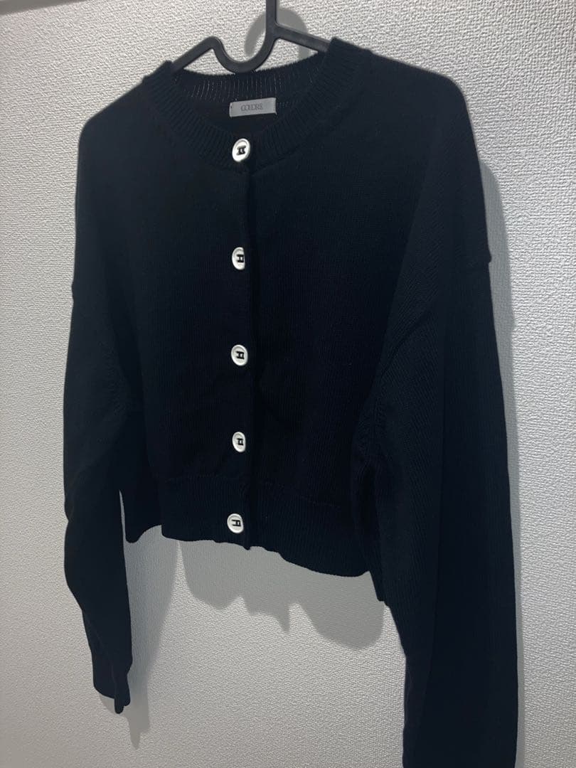 COUDRE ニットカーディガン ブラック