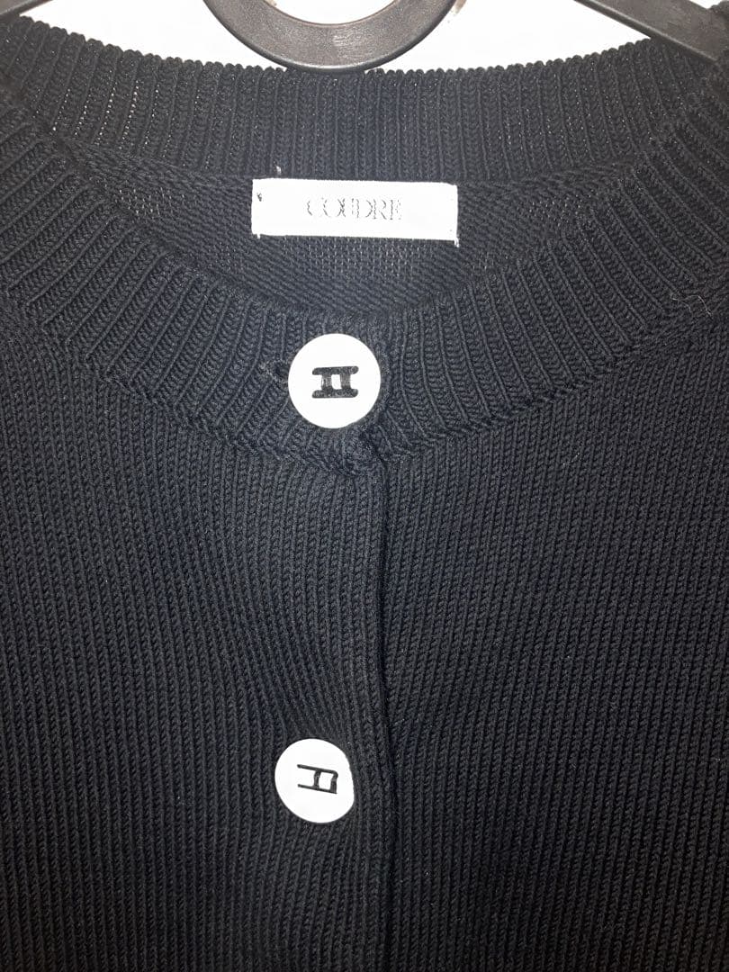 COUDRE ニットカーディガン ブラック