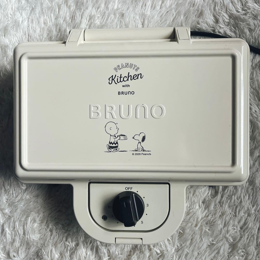 まふゆ様リクエスト品】BRUNOブルーノ ホットサンドメーカー スヌーピー 廃番