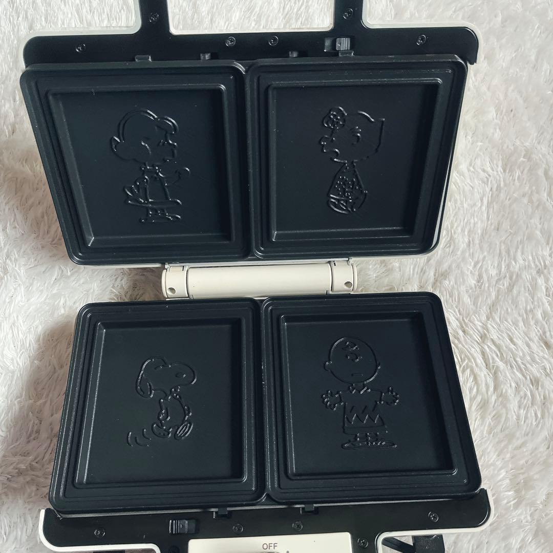 まふゆ様リクエスト品】BRUNOブルーノ ホットサンドメーカー スヌーピー 廃番